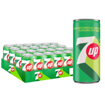 7UP FREE 4X6X300 ML CAN | PACK DE 24