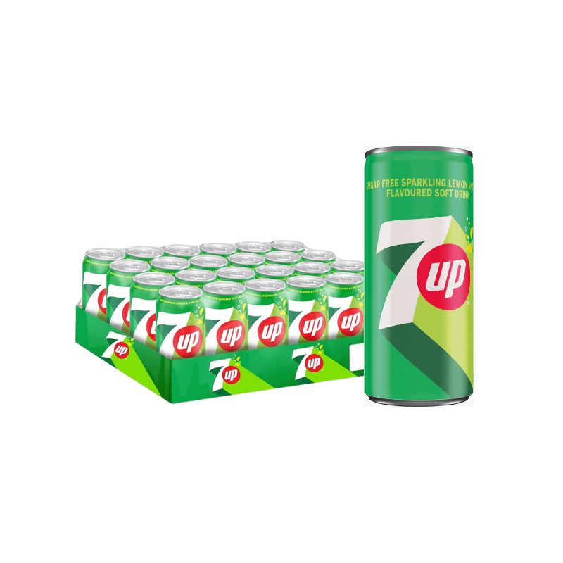7UP FREE 4X6X300 ML CAN | PACK DE 24