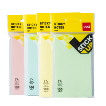 FEUILLES AUTOCOLLANTES 76*126MM | POST IT DEA01502