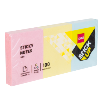 FEUILLES AUTOCOLLANTES 38*51MM | POST IT DEA01103