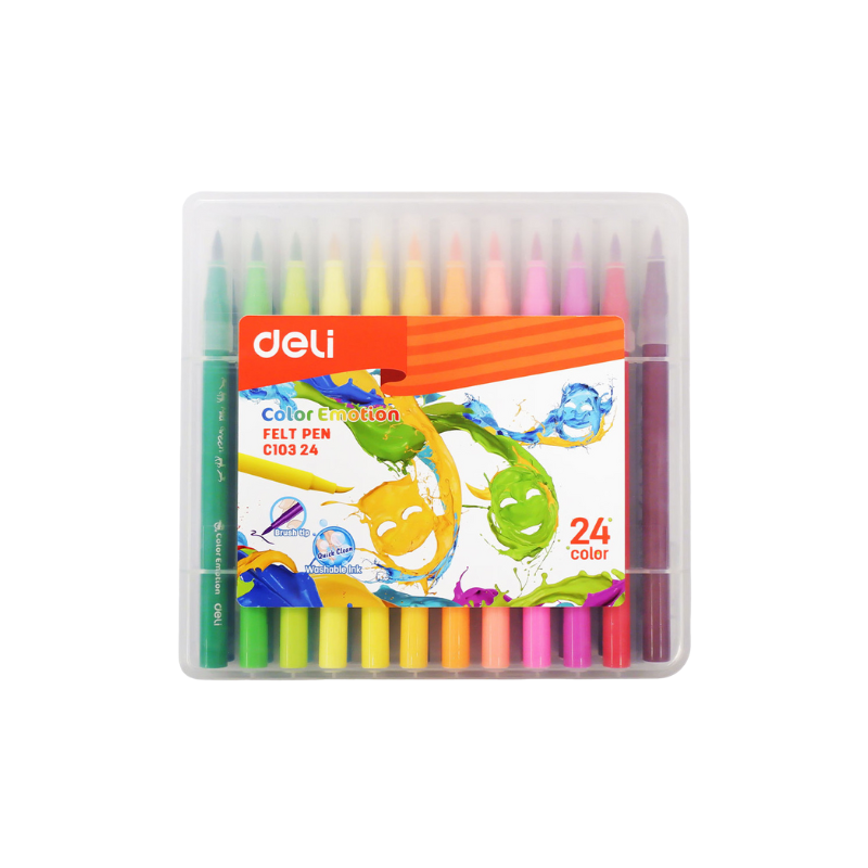 STYLO-FEUTRE 24 CLRS | FELT PEN DEC10324