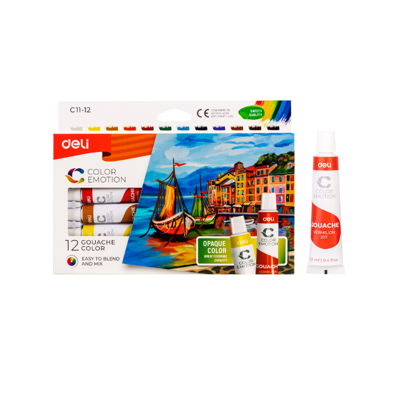 GOUACHE 12 CLRS DEC1112