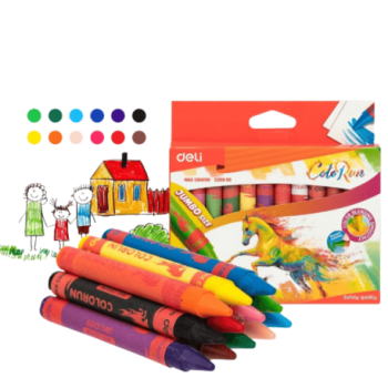 CRAYON DE CIRE 12 CLRS | WAX CRAYON DEC20900