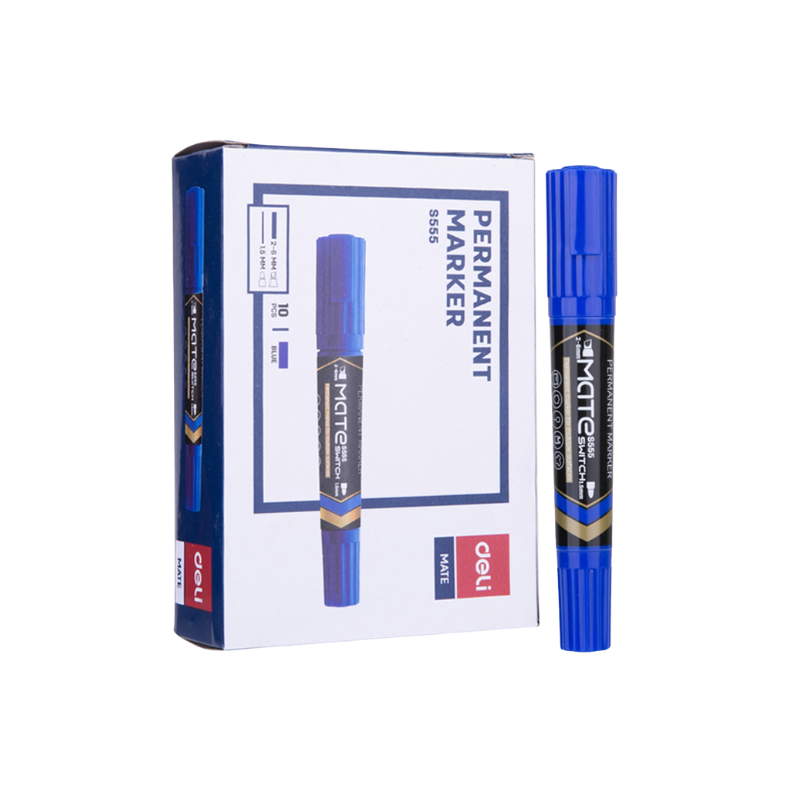 MARQUEUR PERMANENT CLR BLUE | PERMANENT MARKER DES555B