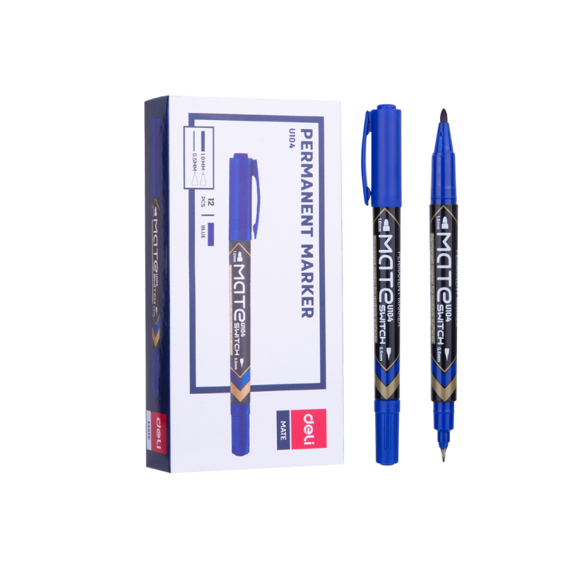MARQUEUR PERMANENT CLR BLUE 1