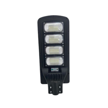 LAMPADAIRE SOLAIRE TOUT - EN - UN 400W BLANC CHAUD - 4 LAMPES