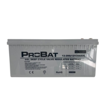 BATTERIE 200A SOLAIRE PURE GEL PROBAT