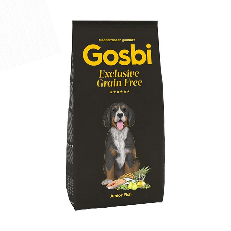 GOSBI EXCLUSIVE GRAIN FREE JUNIOR FISH 12KG
