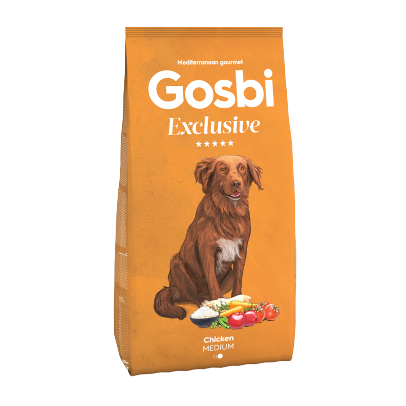 GOSBI EXCLUSIVE CHICKEN MEDIUM 12KG