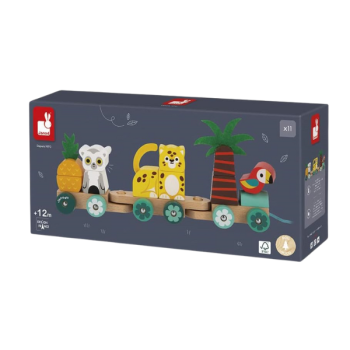 PETIT TRAIN EN BOIS - JOUET...