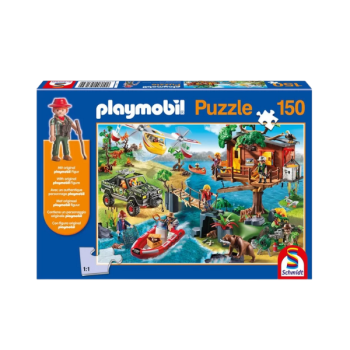 PUZZLE PLAYMOBIL CABANE...