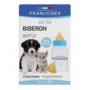 LAIT FRANCODEX BIBERON 2 TETINES CNCT