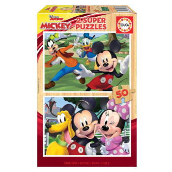 PUZZLE EN BOIS MICKEY ET...