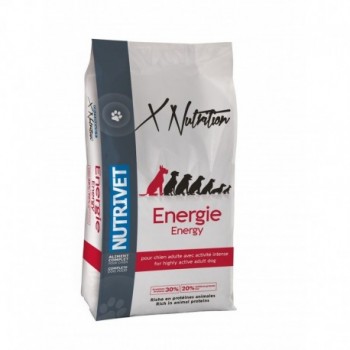CROQUETTES NUTRIVET XNUTRITION ENERGY 30/20 20KG