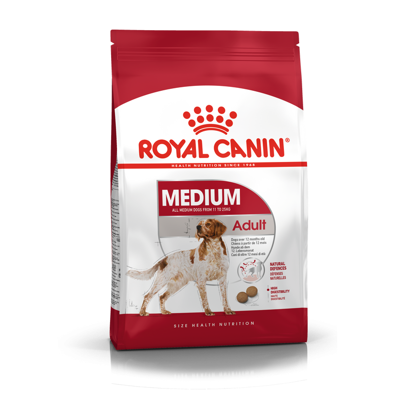CROQUETTES ROYAL CANIN SHN MEDIUM ADULT 15KG
