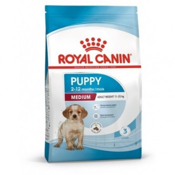 CROQUETTES ROYAL CANIN SHN MEDIUM PUPPY 15KG