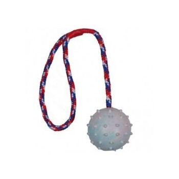 TOYS DISTRIBUTEUR CROQUETTE AVEC BALLE & CORDE