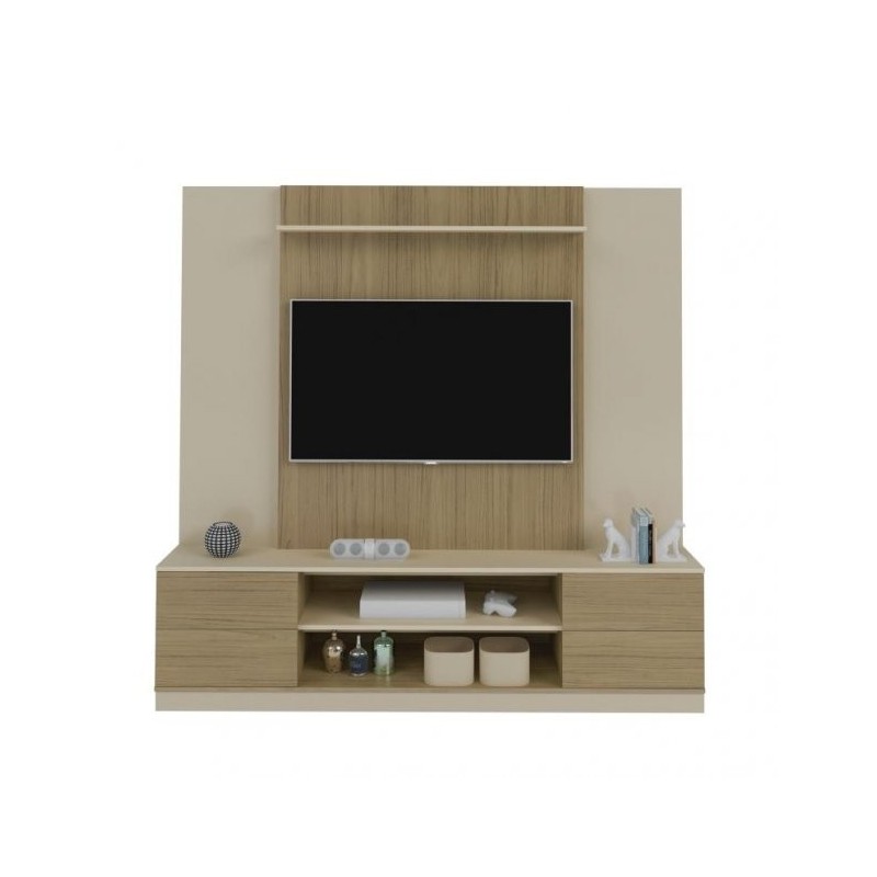 Table TV - accroche & console Entertainment Unit CHAMPION 65"