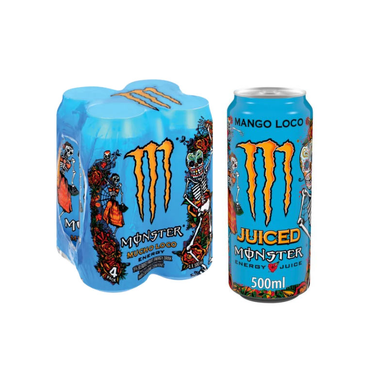 Monster Mucho Loco |Le pack contient 4 unités