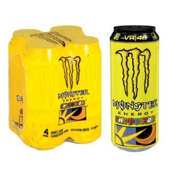 Monster Rossi 500ml |Le pack contient 4 unités