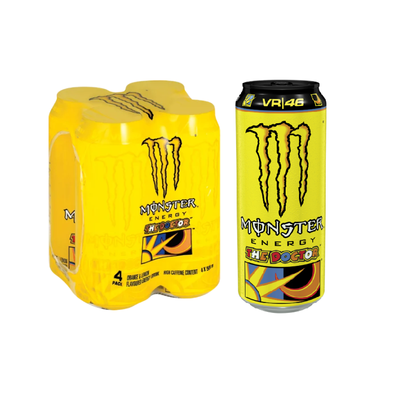 Monster Rossi 500ml |Le pack contient 4 unités