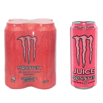 Monster Pipeline Punch 500ml |Le pack contient 4 unités