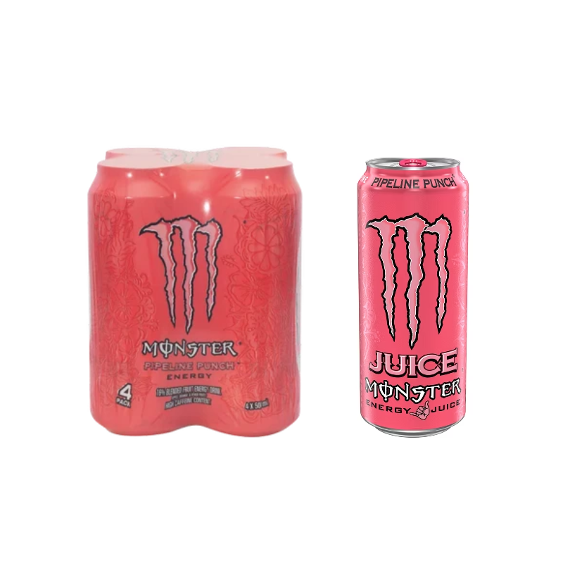 Monster Pipeline Punch 500ml |Le pack contient 4 unités