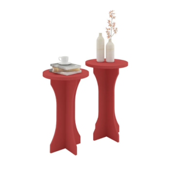 Pack 2 Tables d'appoint - SIDETABLE LUCK (2 SIDETABLES)