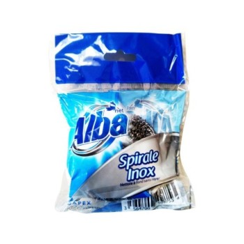 Paille de fer en Inox 1 pièce 20 Alba Net