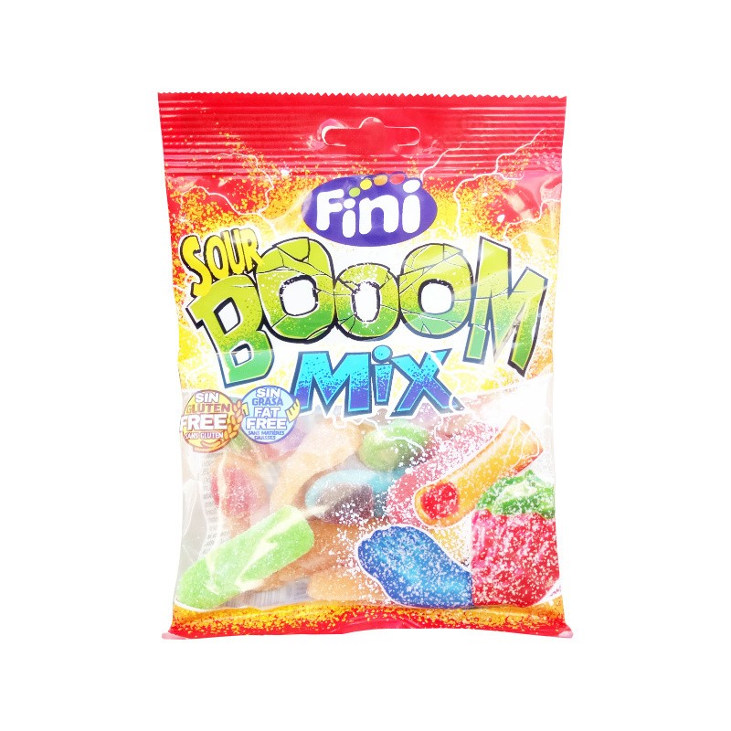 Bonbons  Sour Booom Mix Fini 100g