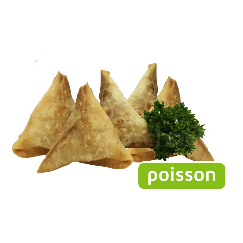 Sambos au poissons x5 | Snack salé classique de Madagascar  | Livraison J+1