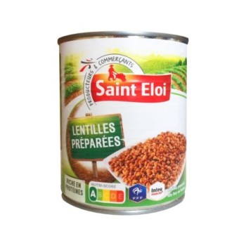Lentilles Préparées St Eloi 4/4 800G