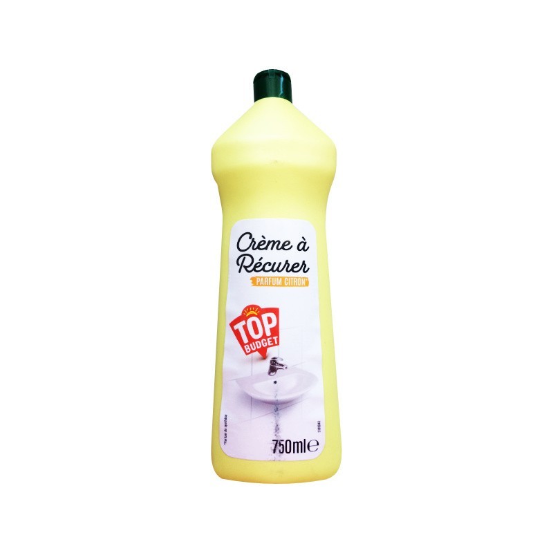 Crème à Récurer Fraicheur Citron Top Budget 750ml