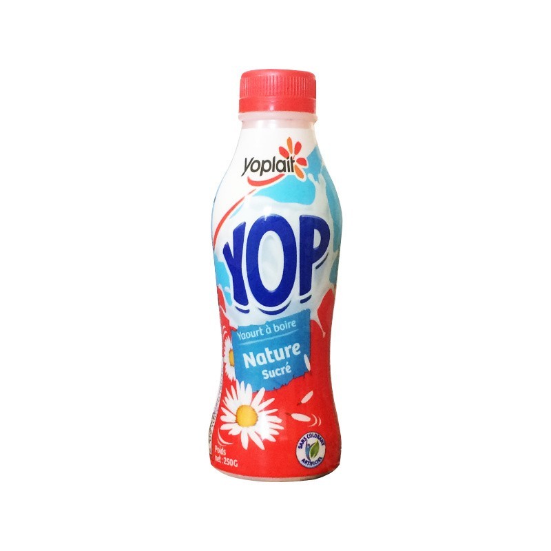 Yop Nature sucré Yoplait 250ml | Yaourt à boire