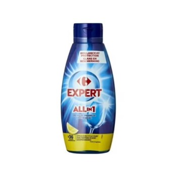 Nettoyant lave vaisselle tout en 1 Carrefour 720ml