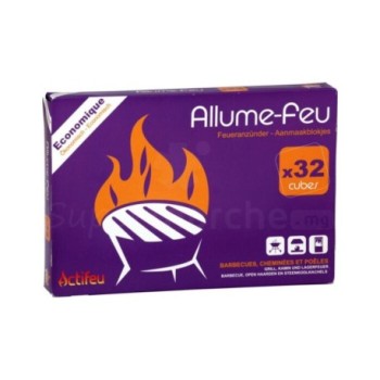 Allume feu Actifeu 32 cubes