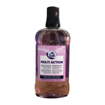 Bain de bouche multi action soft Carrefour 500ml