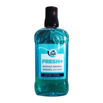 Bain de bouche fresh+ Soft Carrefour 500ml