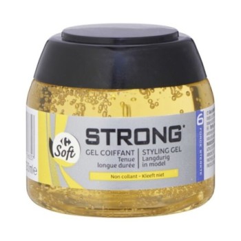Gel coiffant fixation forte Carrefour 250ml