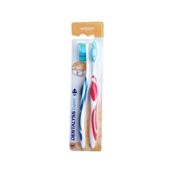 Brosse à dent expert medium Dentalyss Carrefour