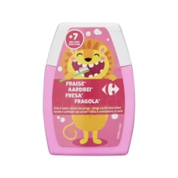 Dentifrice Enfant  Fraise 2en1 7ans et + Carrefour 75ml