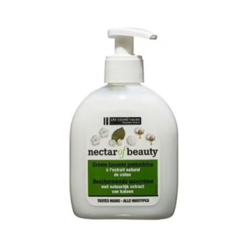Crème lavante protectrice à l'extrait naturel de coton Nectar of beauty Les Cosmétiques| 300ml