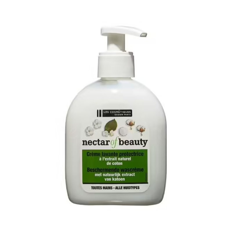 Crème lavante protectrice à l'extrait naturel de coton Nectar of beauty Les Cosmétiques| 300ml