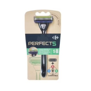 Rasoir 5 Lames perfects Carrefour