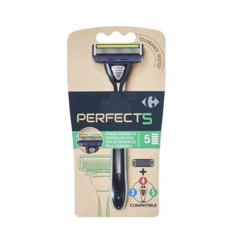Rasoir 5 Lames perfects Carrefour