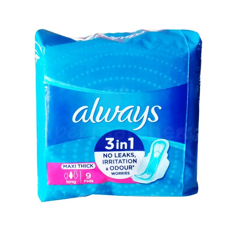 Serviette hygiénique Maxi thick normal Always | 9 pièces