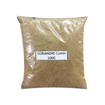 Poudre de coriandre cumin  100g | Épices de Madagascar