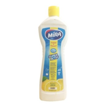 Détergent crème à récurer fraîcheur citron Mira 950g