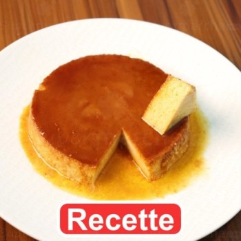 Ingrédients flan au caramel