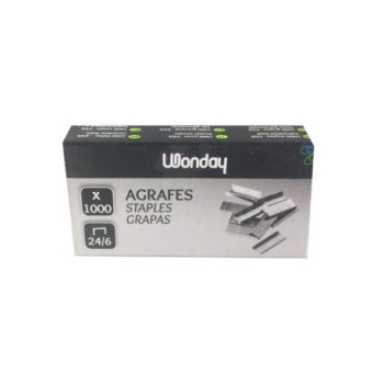 Agrafe 24/6 Wonday | 48x32x58 | Boîte de 1000